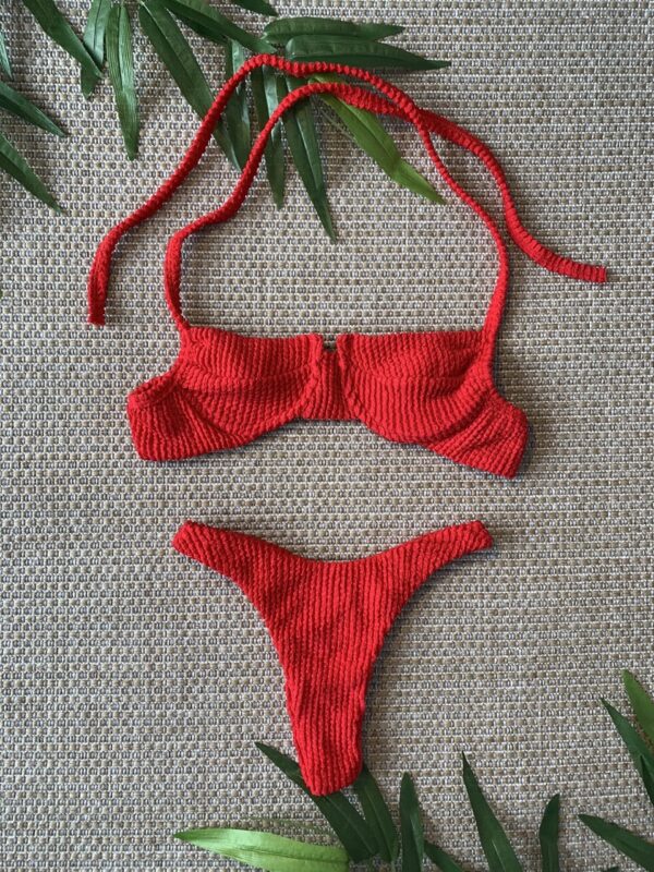 Bikini con Aro Ipanema Rojo