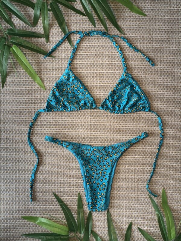 BIKINI COPACABANA ANIMAL PRINT AZUL